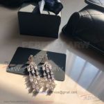 AAA Fake APM Monaco 925 Silver Drop Earrings With Diamonds 